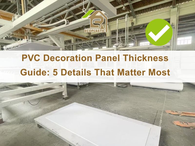 pvc decoration panel
